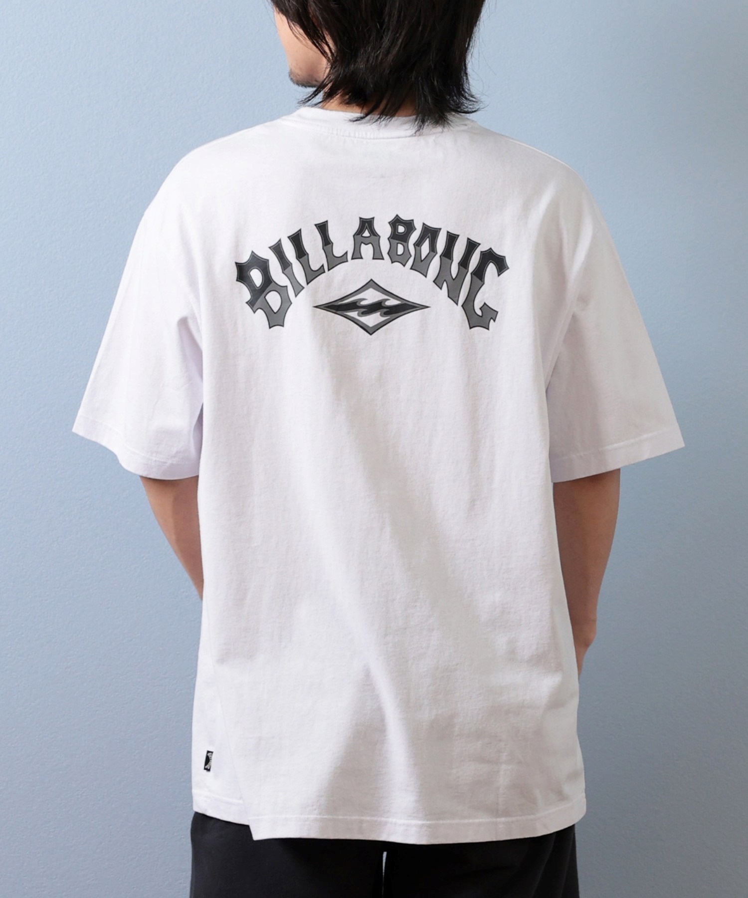 BILLABONG ビラボン 半袖 Tシャツ メンズ バックプリント ARCH 73 BF01A-207(WHT-M)