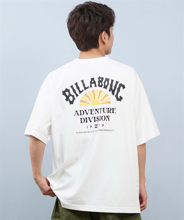 BILLABONG ビラボン 半袖 Tシャツ メンズ バックプリント メッシュ SUNRISE ARCH BF012-202