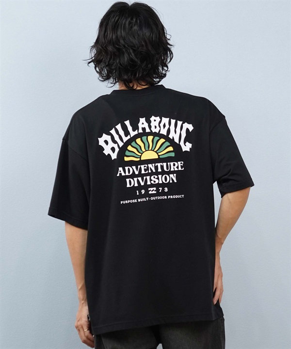 BILLABONG ビラボン 半袖 Tシャツ メンズ バックプリント メッシュ SUNRISE ARCH BF012-202