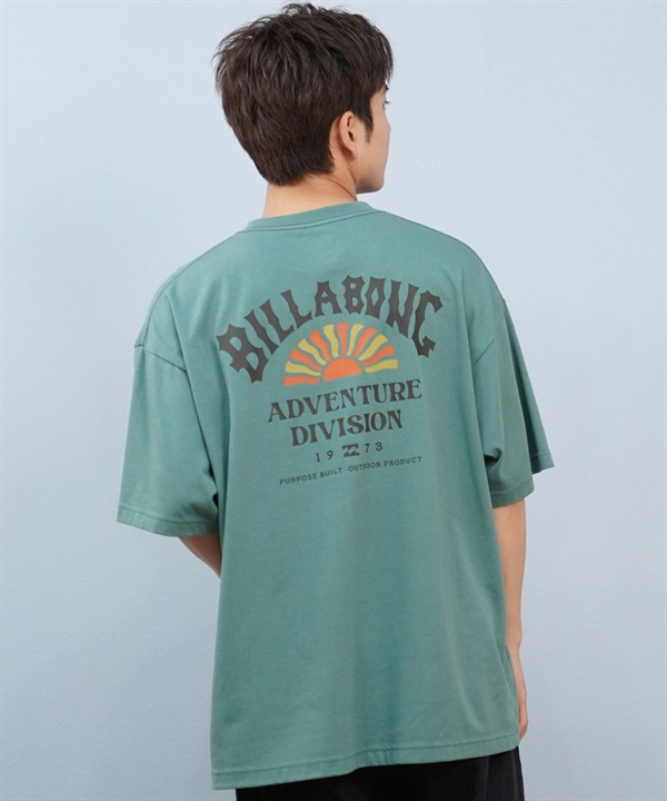 BILLABONG ビラボン 半袖 Tシャツ メンズ バックプリント メッシュ SUNRISE ARCH BF012-202