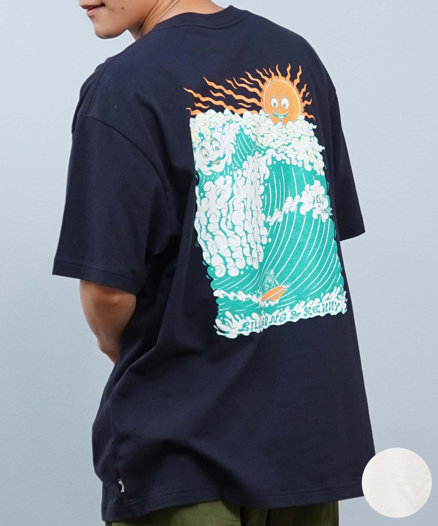 ビラボン BILLABONG ビラボン 半袖 Tシャツ メンズ バックプリント