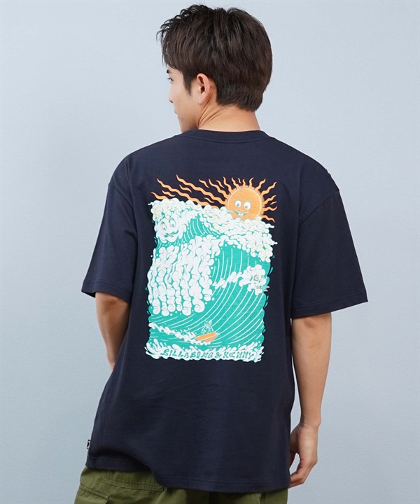 BILLABONG ビラボン 半袖 Tシャツ メンズ バックプリント オーバーサイズ KENTARO YOSHIDA WAVE MONSTER BF012-211