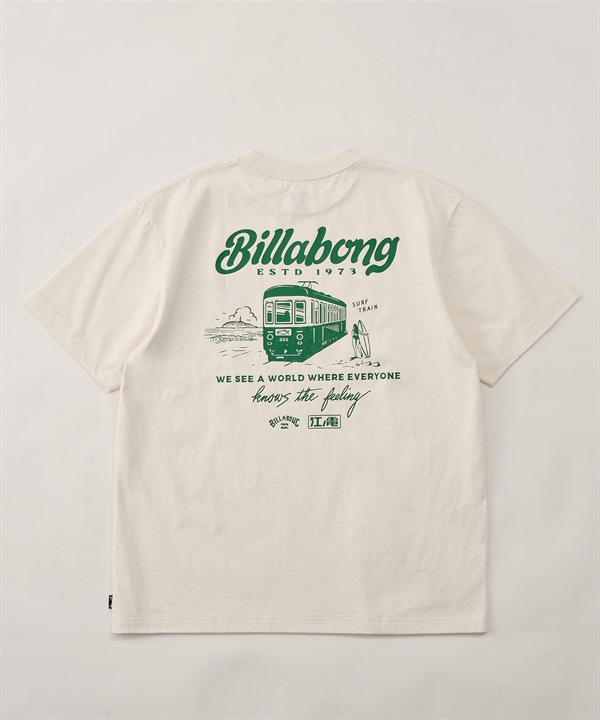 BILLABONG ビラボン 半袖 Tシャツ メンズ 江ノ電×BILLABONG ENODEN COAST LINE Tシャツ BF012-212