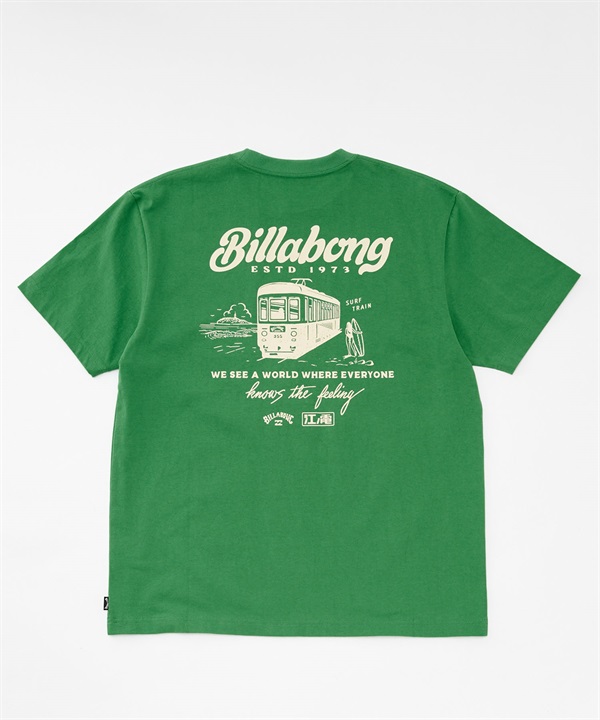 BILLABONG ビラボン 半袖 Tシャツ メンズ 江ノ電×BILLABONG ENODEN COAST LINE Tシャツ BF012-212
