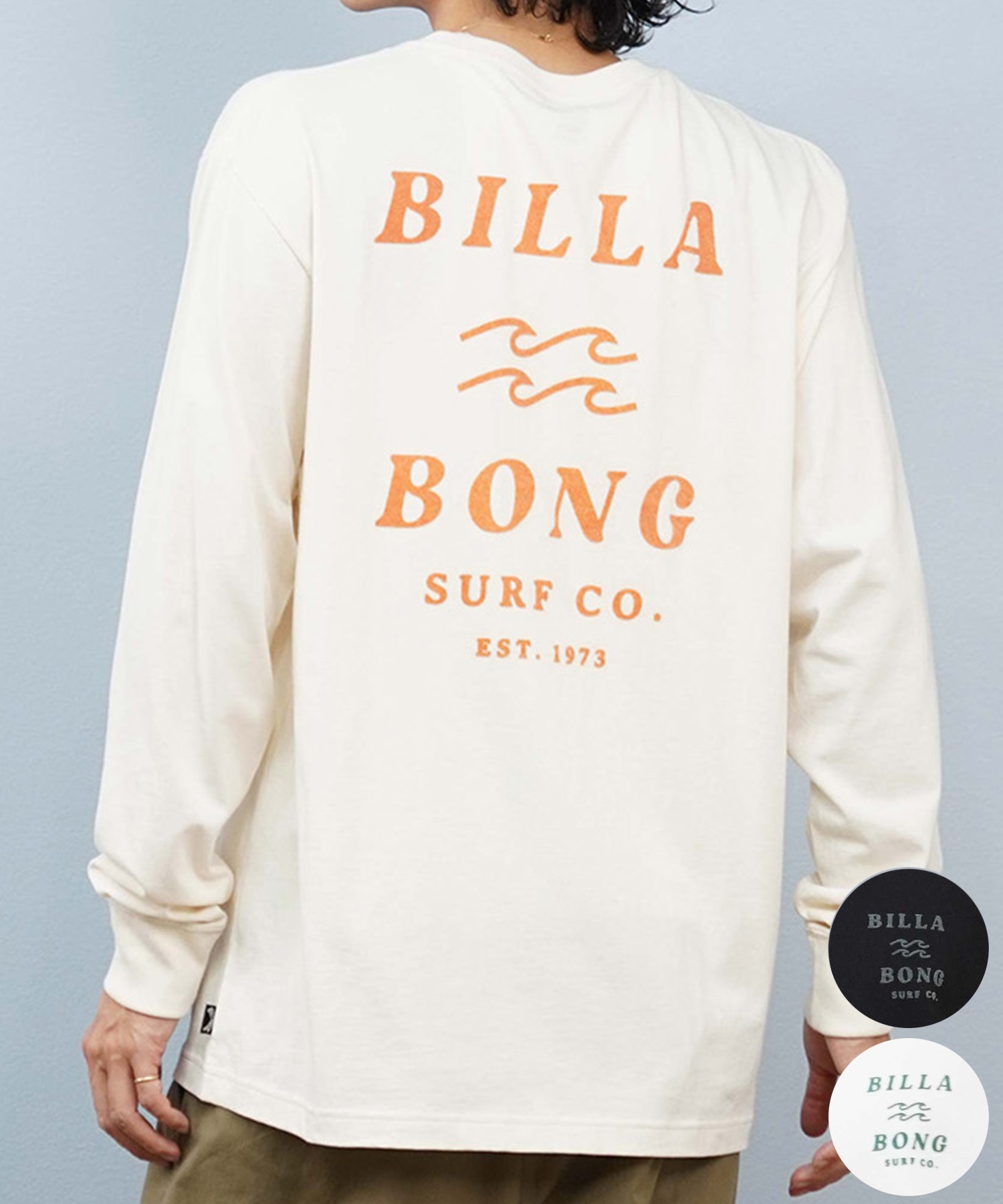 BILLABONG ビラボン 長袖 Tシャツ ロンT メンズ バックプリント ONE
