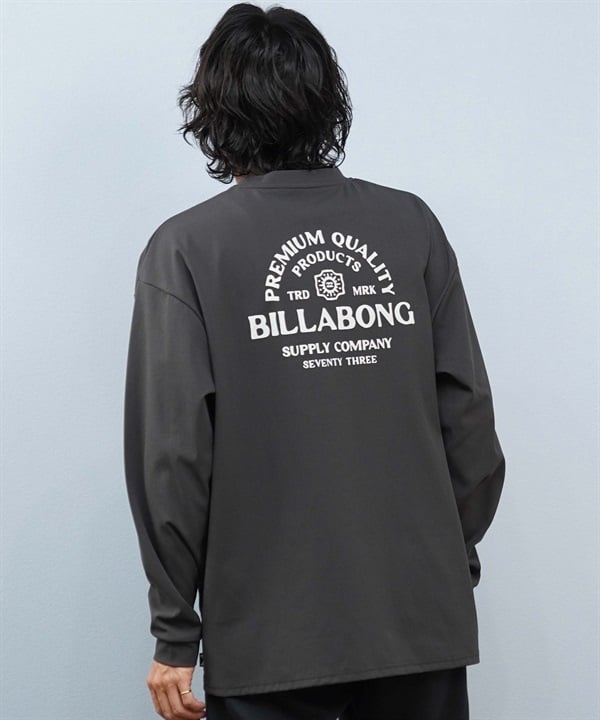 BILLABONG ビラボン 長袖 Tシャツ ロンT メンズ バックプリント 水陸両用 UVカット WARM SOFTTY LS BF012-850