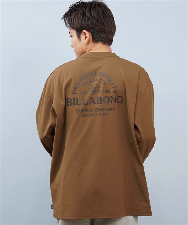 BILLABONG ビラボン 長袖 Tシャツ ロンT メンズ バックプリント 水陸両用 UVカット WARM SOFTTY LS BF012-850