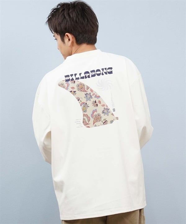 BILLABONG ビラボン 長袖 Tシャツ ロンT メンズ バックプリント 水陸両用 UVカット WARM SOFTTY LS BF012-854