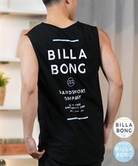 BILLABONG ビラボン タンクトップ メンズ ノースリーブ 袖なし バックプリント オーバーサイズ SUNBLOCK BF011-350