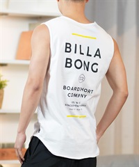 BILLABONG ビラボン タンクトップ メンズ ノースリーブ 袖なし バックプリント オーバーサイズ SUNBLOCK BF011-350