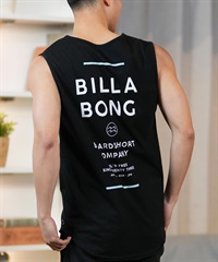 BILLABONG ビラボン タンクトップ メンズ ノースリーブ 袖なし バックプリント オーバーサイズ SUNBLOCK BF011-350