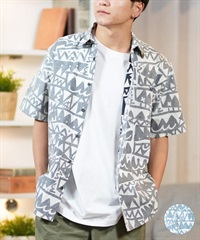 BILLABONG ビラボン 半袖シャツ メンズ 総柄 ZACK BALANG コラボ ZACK SS SHIRTS BF011-122
