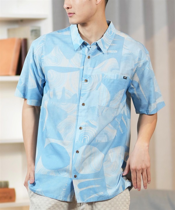 BILLABONG ビラボン 半袖シャツ メンズ Ty Williams コラボ ELEMENTS WOVEN SHIRT SS BF011-127