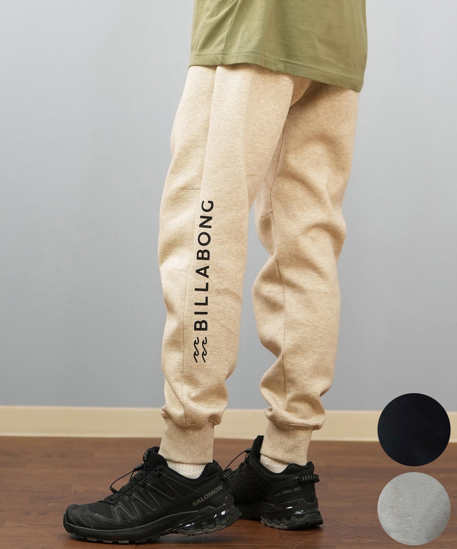 BILLABONG ビラボン ロングパンツ メンズ セットアップ対応 軽量 撥水 BF012-713(BLK-M)