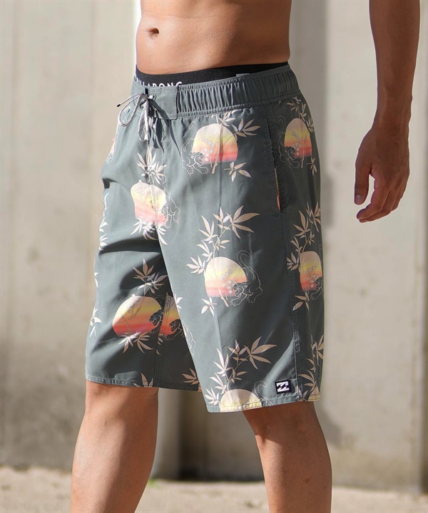 BILLABONG ビラボン 水着 トランクス ボードショーツ 海パン メンズ 総柄 20インチ SUNDAYS OG BF011-400