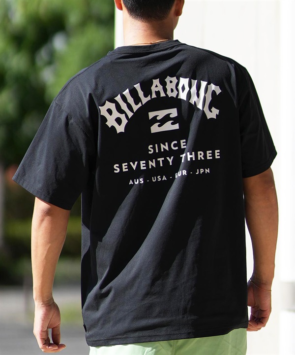 BILLABONG ビラボン ラッシュガード 半袖 メンズ Tシャツ バックプリント 水陸両用 UVカット SURF FLEX TEE BF011-858