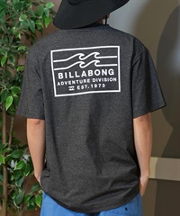 BILLABONG ビラボン ラッシュガード メンズ 半袖 Tシャツ バックプリント 水陸両用 UVカット BF011-859(BKH-M)
