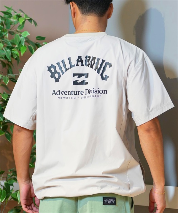 BILLABONG ビラボン ラッシュガード 半袖 メンズ Tシャツ バックプリント 水陸両用 UVカット UTILITY TEE BF011-866