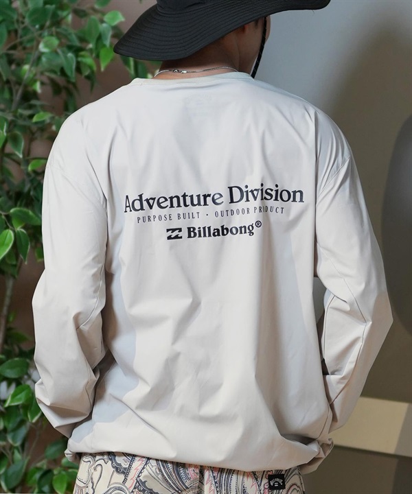BILLABONG ビラボン ラッシュガード 長袖 メンズ Tシャツ ロンT バックプリント 水陸両用 UVカット UTILITY LS TEE BF011-870
