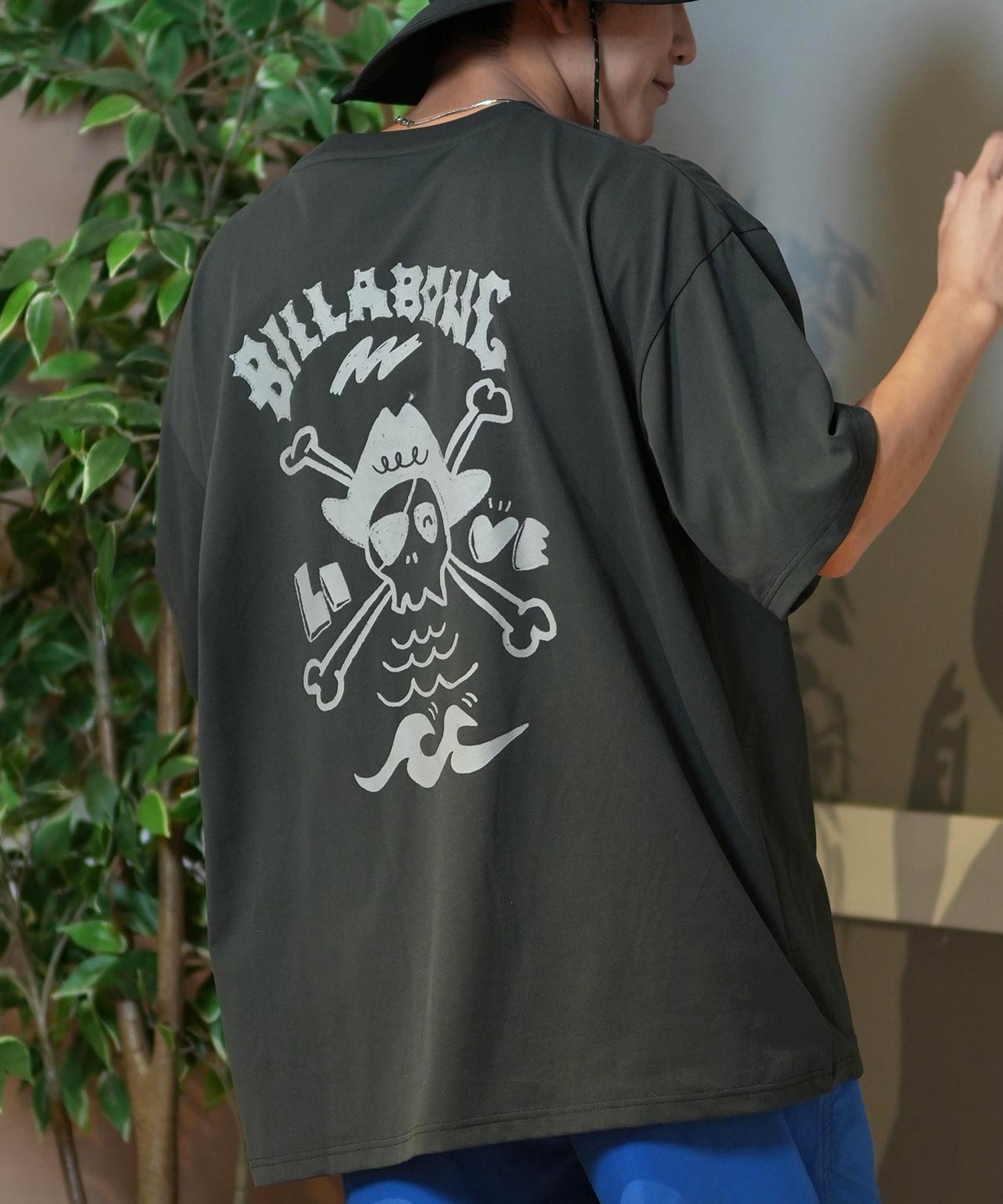 BILLABONG ビラボン ラッシュガード メンズ 半袖 Tシャツ バック