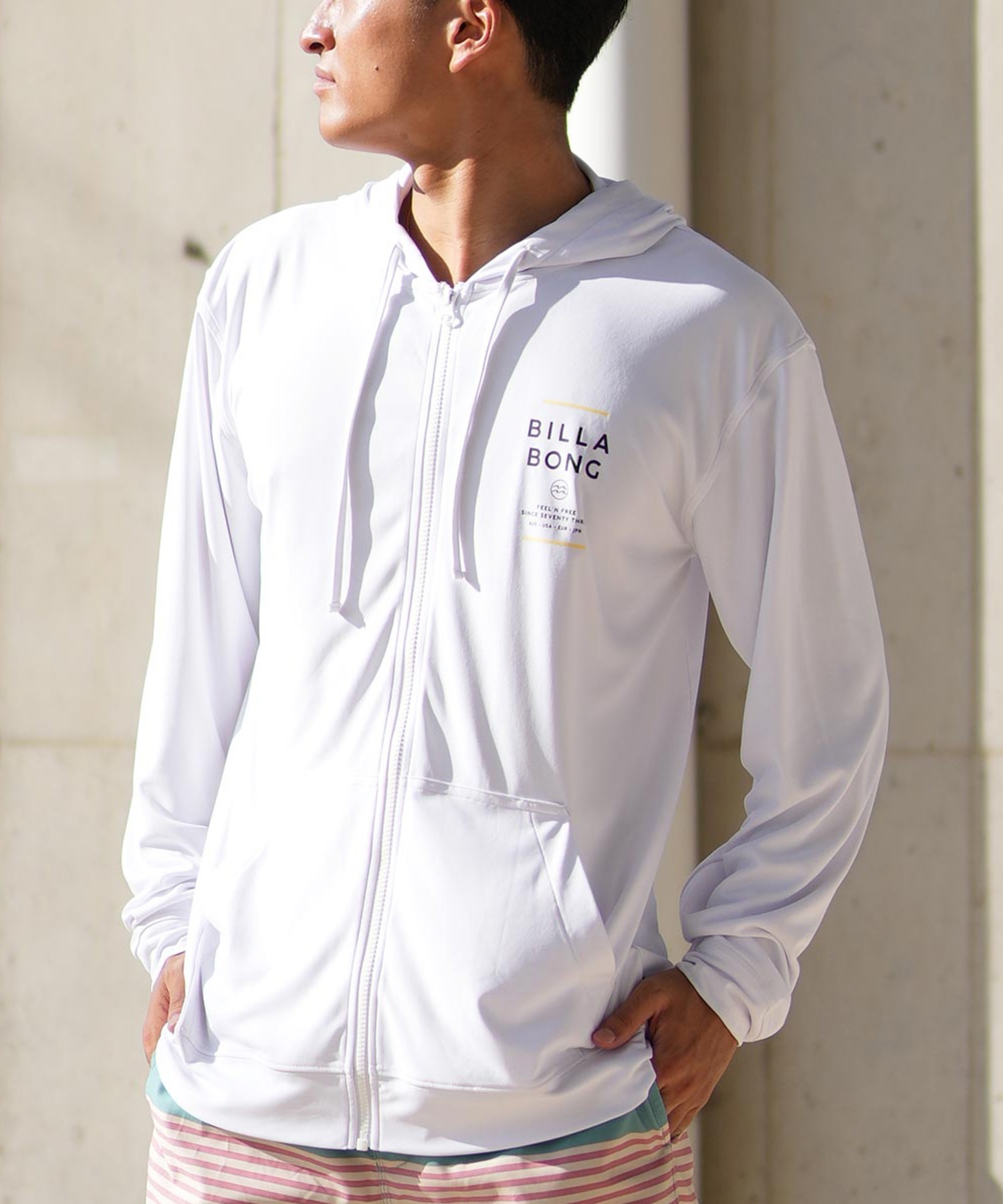 BILLABONG - BILLA BONG ビラボン ラッシュガード BILLABONG メンズ RASH ZIP HOOD ジップラッシュガード 【2025年