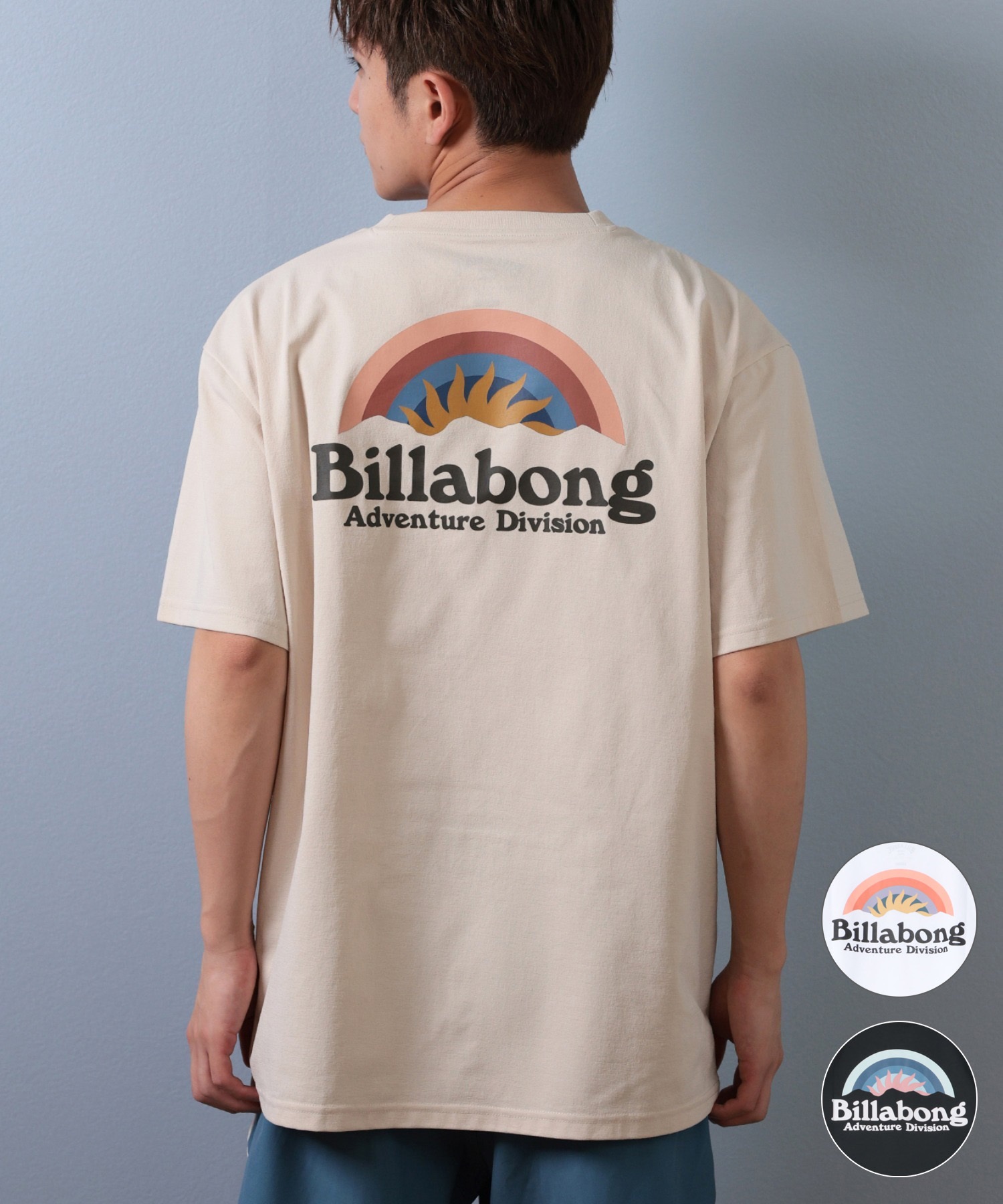 BILLABONG ビラボン 水着 ラッシュガード 半袖 Tシャツ メンズ 水陸両用 吸汗速乾 UVカット BF01A-858(WHT-M)