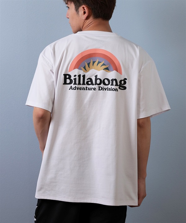 BILLABONG ビラボン 水着 ラッシュガード 半袖 Tシャツ メンズ 水陸両用 吸汗速乾 UVカット BF01A-858(WHT-M)