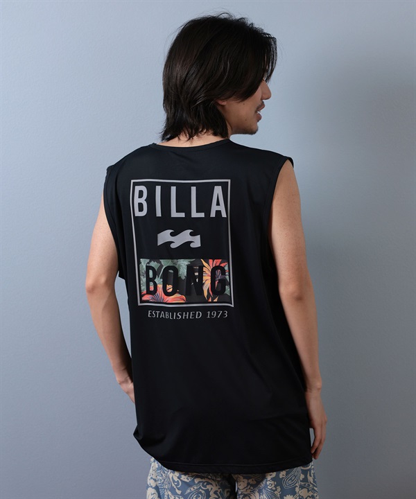 BILLABONG ビラボン 水着 ラッシュガード タンクトップ メンズ 水陸両用 バックプリント ロゴ UVカット BF01A-856