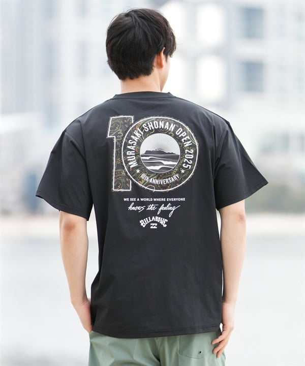 BILLABONG ビラボン 半袖 Tシャツ メンズ SHONAN OPEN SURFFLEX UVケアラッシュガード BF01A-U08 湘南オープン限定商品