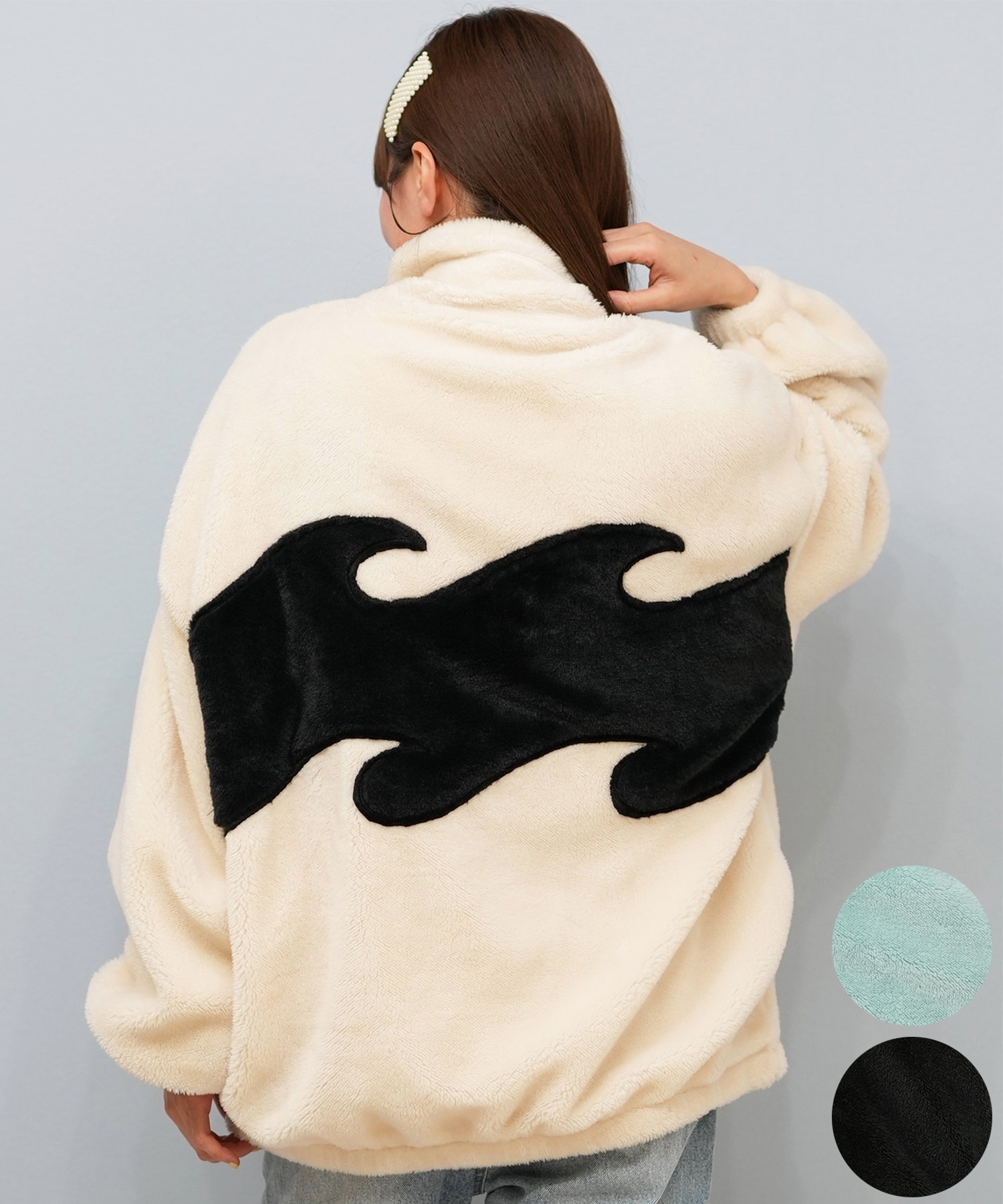 ヒサボン BILLABONG ビラボン ジャケット レディース ボア ジップアップ FUR