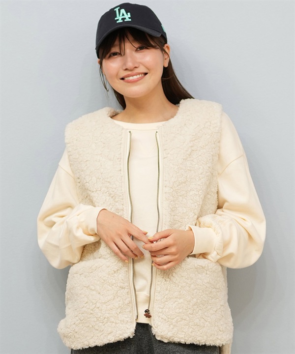 BILLABONG ビラボン ベスト レディース シンプル FUR BOA VEST BF014-752