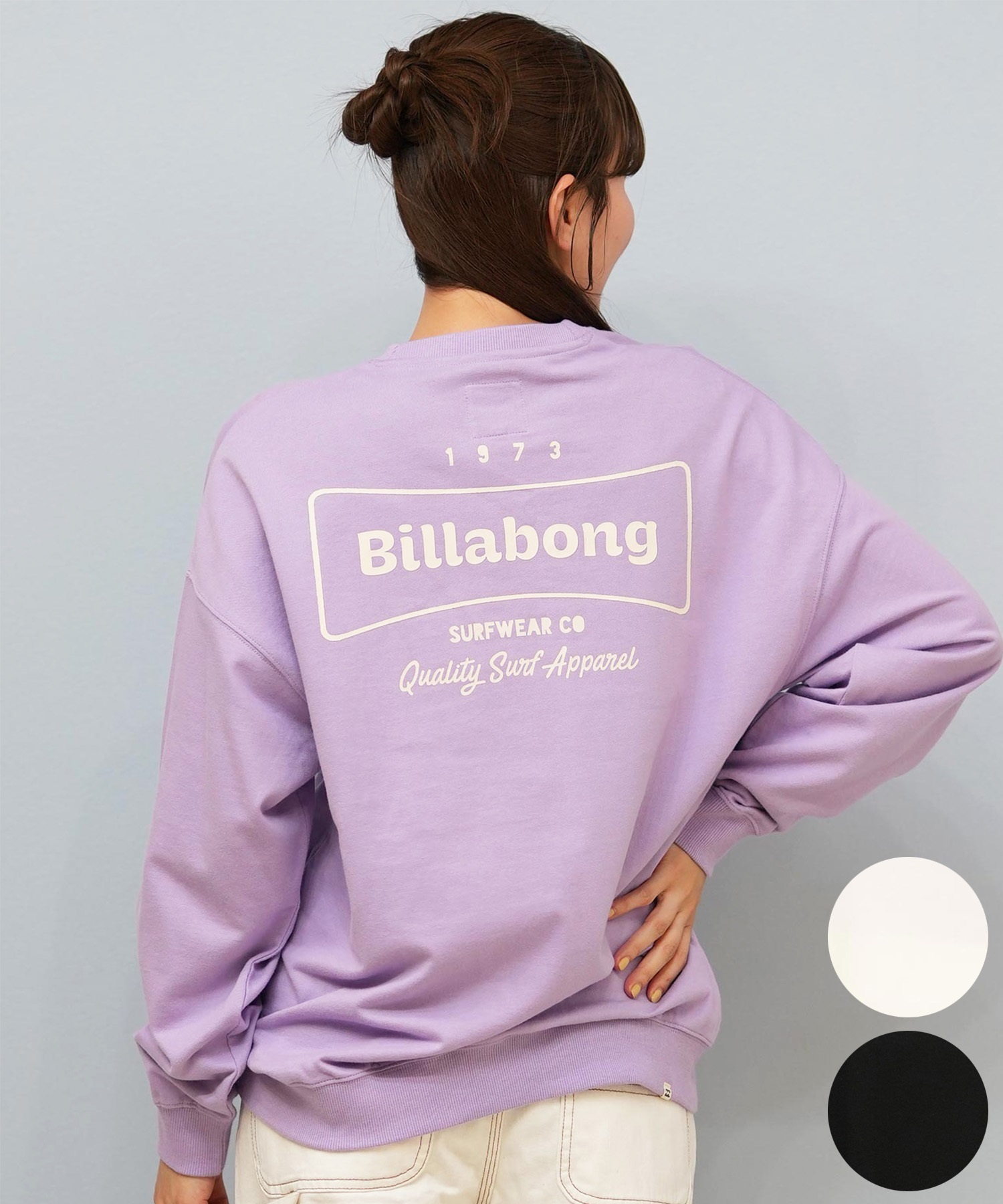 BILLABONG ビラボン トレーナー スウェット レディース バックプリント