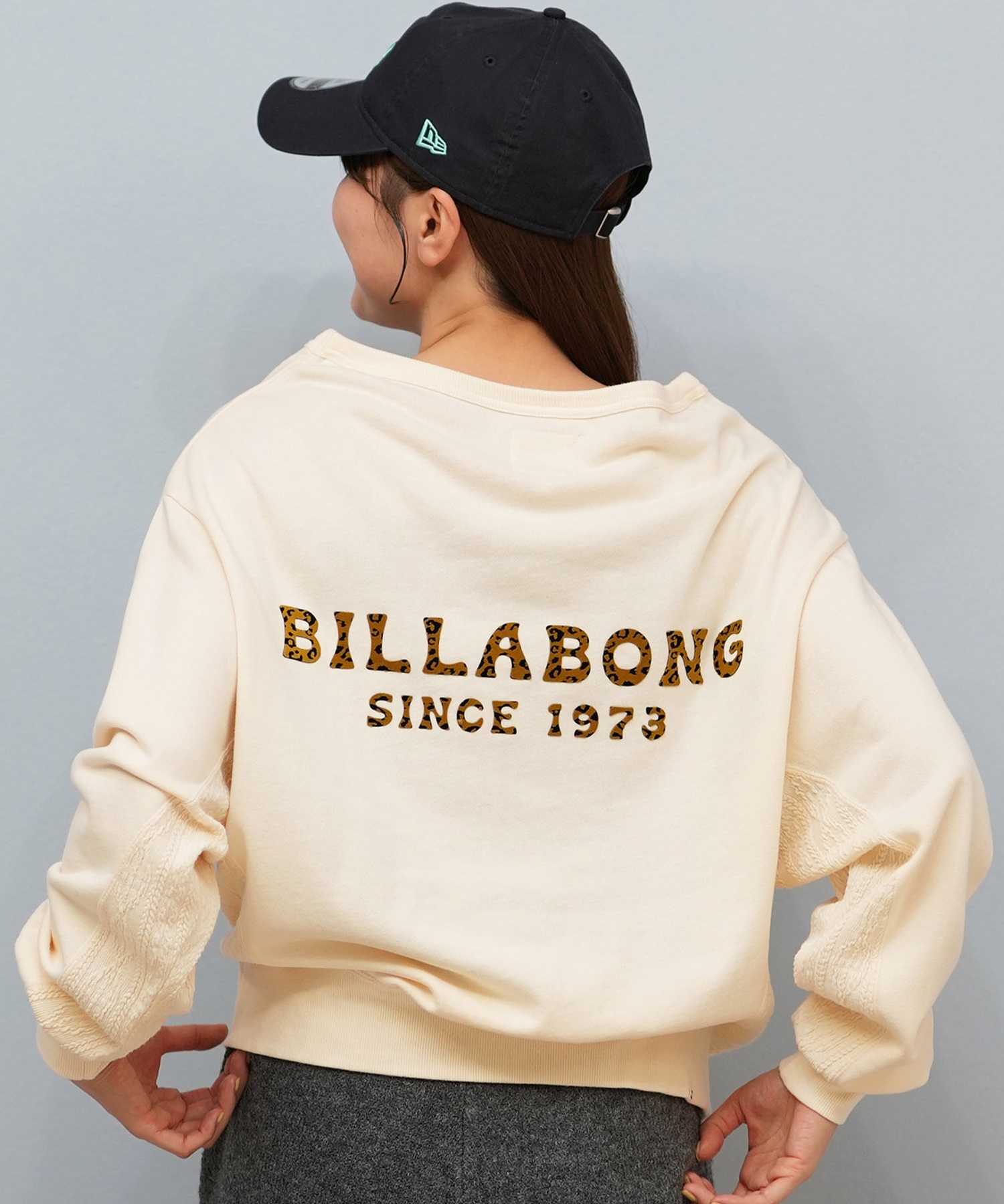 BILLABONG ビラボン トレーナー スウェット レディース ボートネック