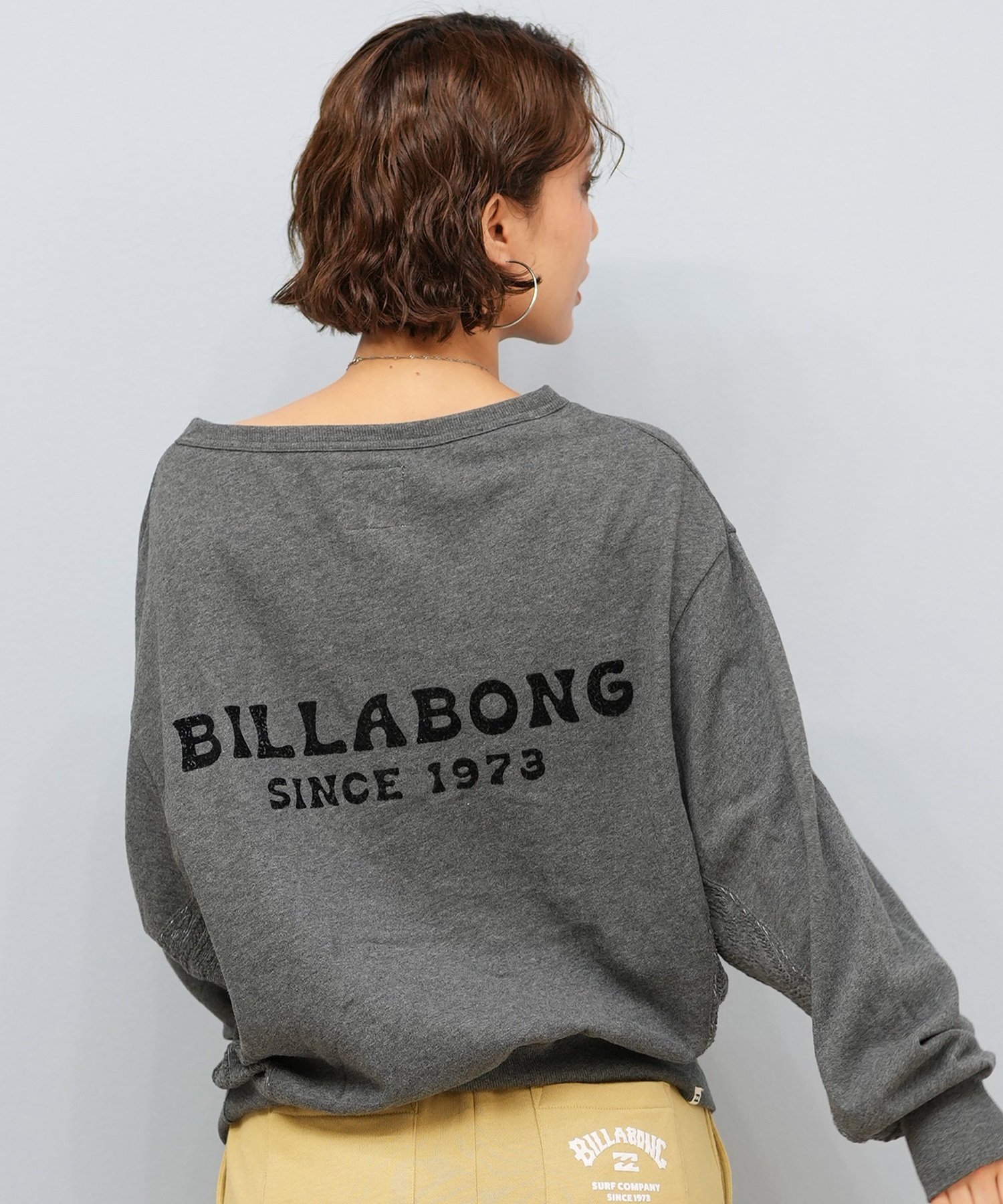 BILLABONG ビラボン トレーナー スウェット レディース ボートネック