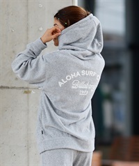 BILLABONG ビラボン パーカー ジップアップ レディース パイル生地 バックロゴ セットアップ対応 BF013-007