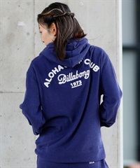 BILLABONG ビラボン パーカー ジップアップ レディース パイル生地 バックロゴ セットアップ対応 BF013-007