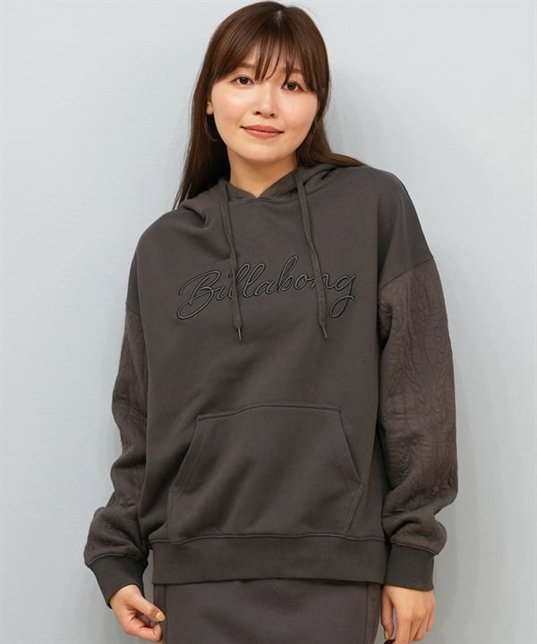 BILLABONG ビラボン プルオーバー パーカー レディース オーバーサイズ セットアップ対応 BF014-012