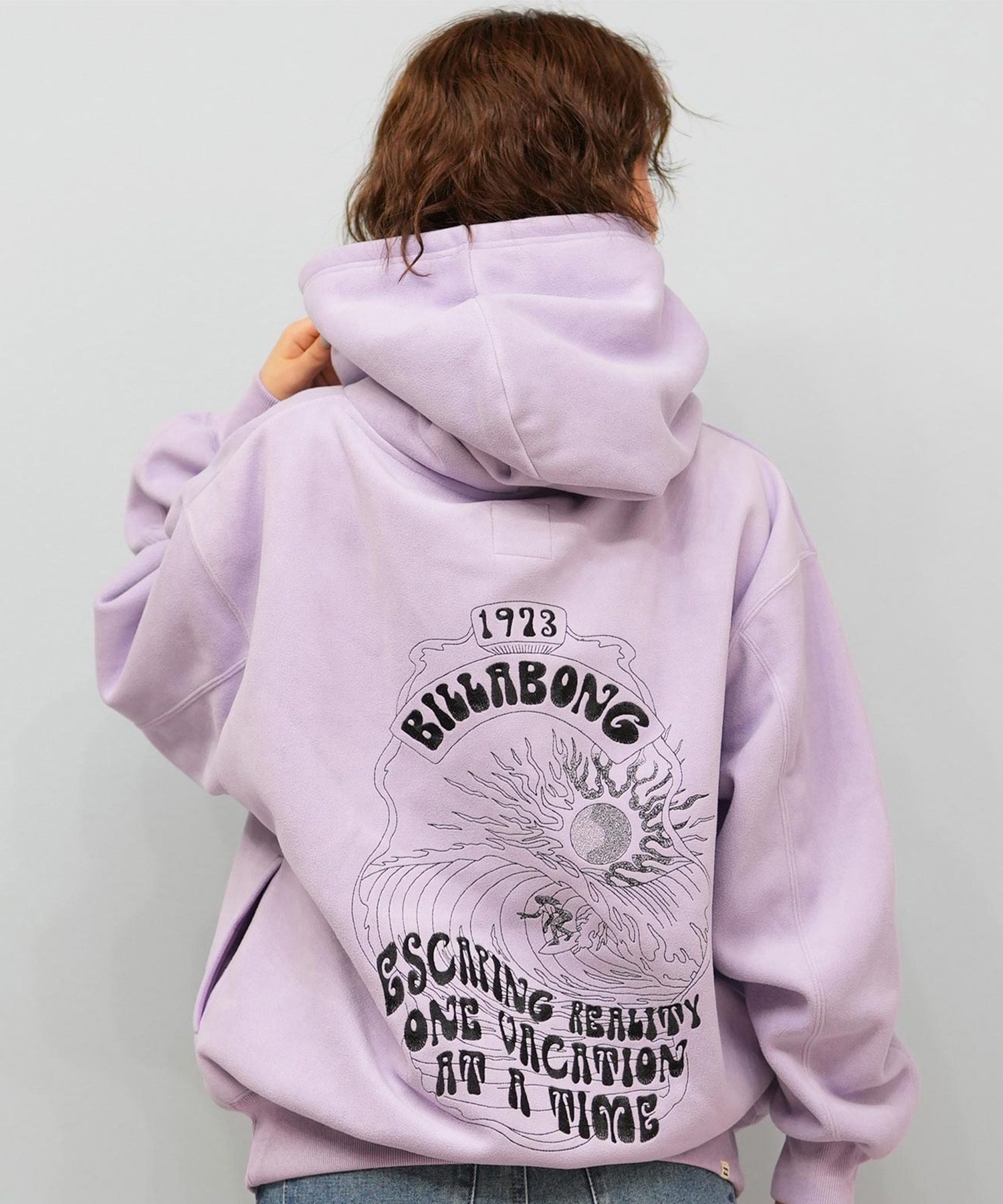 BILLABONG ビラボン プルオーバー パーカー レディース オーバーサイズ バックプリント BF014-015(LPU-M)