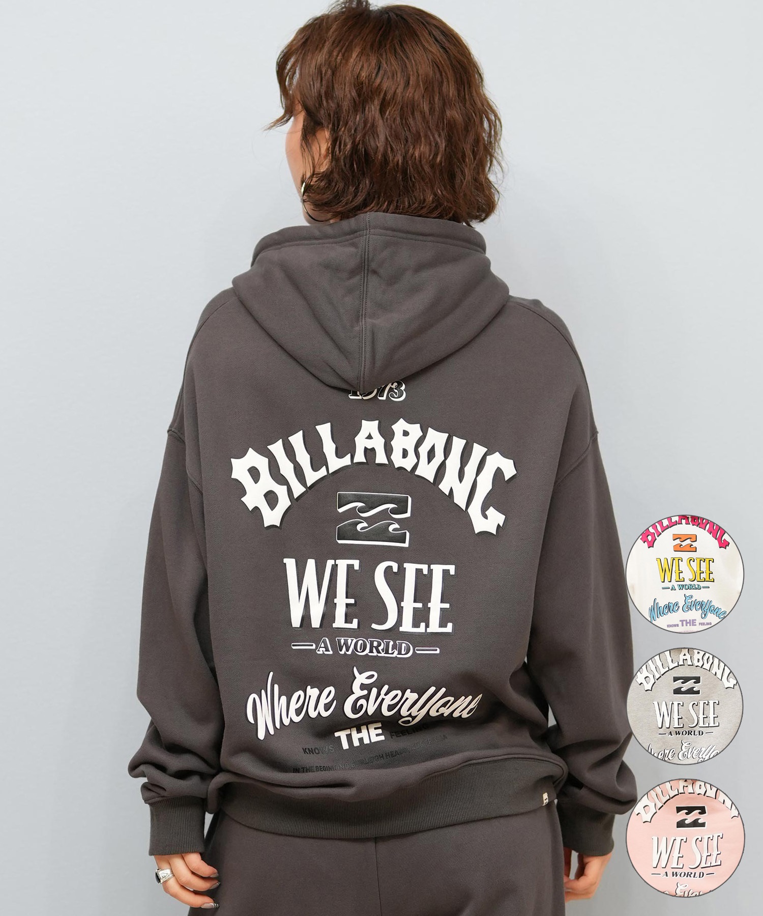 BILLABONG ビラボン プルオーバー パーカー レディース スウェット