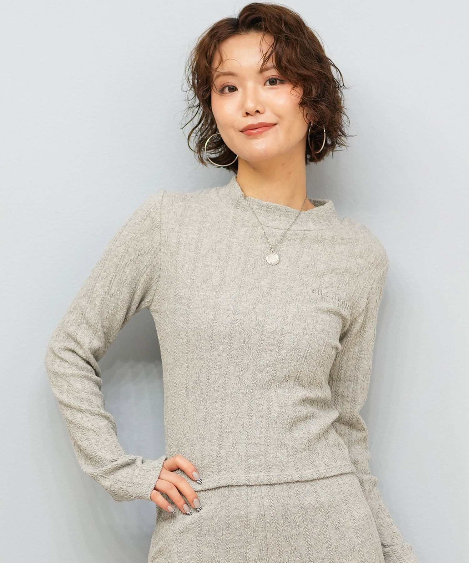 BILLABONG ビラボン ニット セーター レディース タイトシルエット 