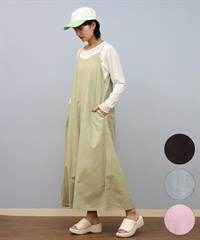BILLABONG ビラボン ワンピース レディース キャミワンピース ロング丈 無地 ワンポイント ロゴ CAMI DRESS BF013-353
