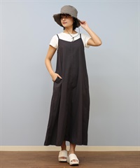 BILLABONG ビラボン ワンピース レディース キャミワンピース ロング丈 無地 ワンポイント ロゴ CAMI DRESS BF013-353