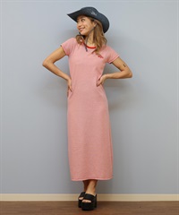 BILLABONG ビラボン ワンピース レディース ロング丈 リブ素材 Tシャツワンピ BF013-U02