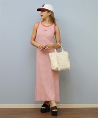 BILLABONG ビラボン ワンピース レディース リブ タンクトップ ロング丈 カップ付 ボーダー柄 BRA CUP RIB TANK ONEPIECE BF01C-351