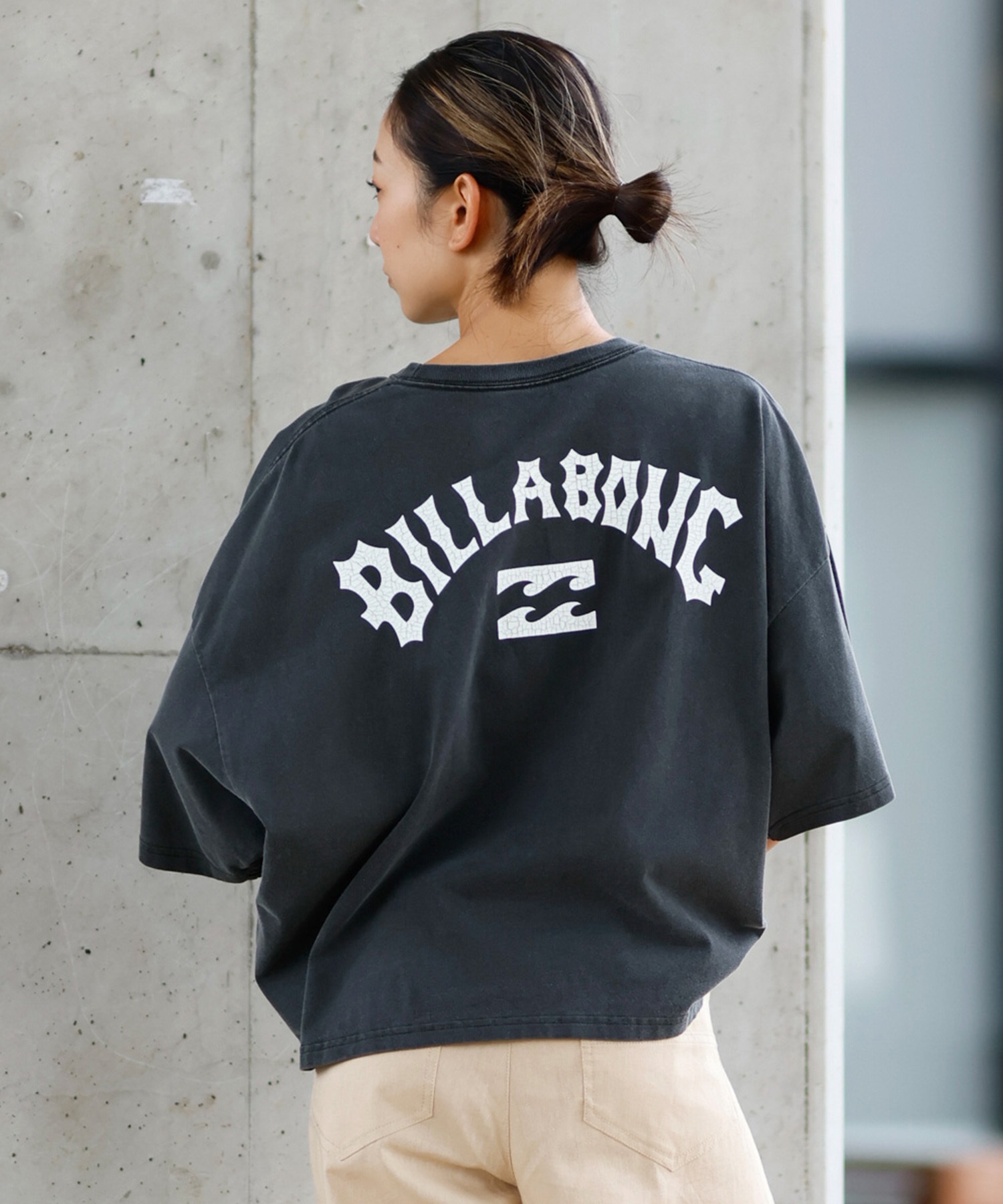 BILLABONG ビラボン 半袖 Tシャツ レディース バックプリント