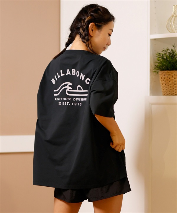 BILLABONG ビラボン レディース 半袖 Tシャツ ラッシュTシャツ 水陸両用 UVケア ユーティリティ BF013-221