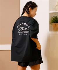 BILLABONG ビラボン レディース 半袖 Tシャツ ラッシュTシャツ 水陸両用 UVケア ユーティリティ BF013-221
