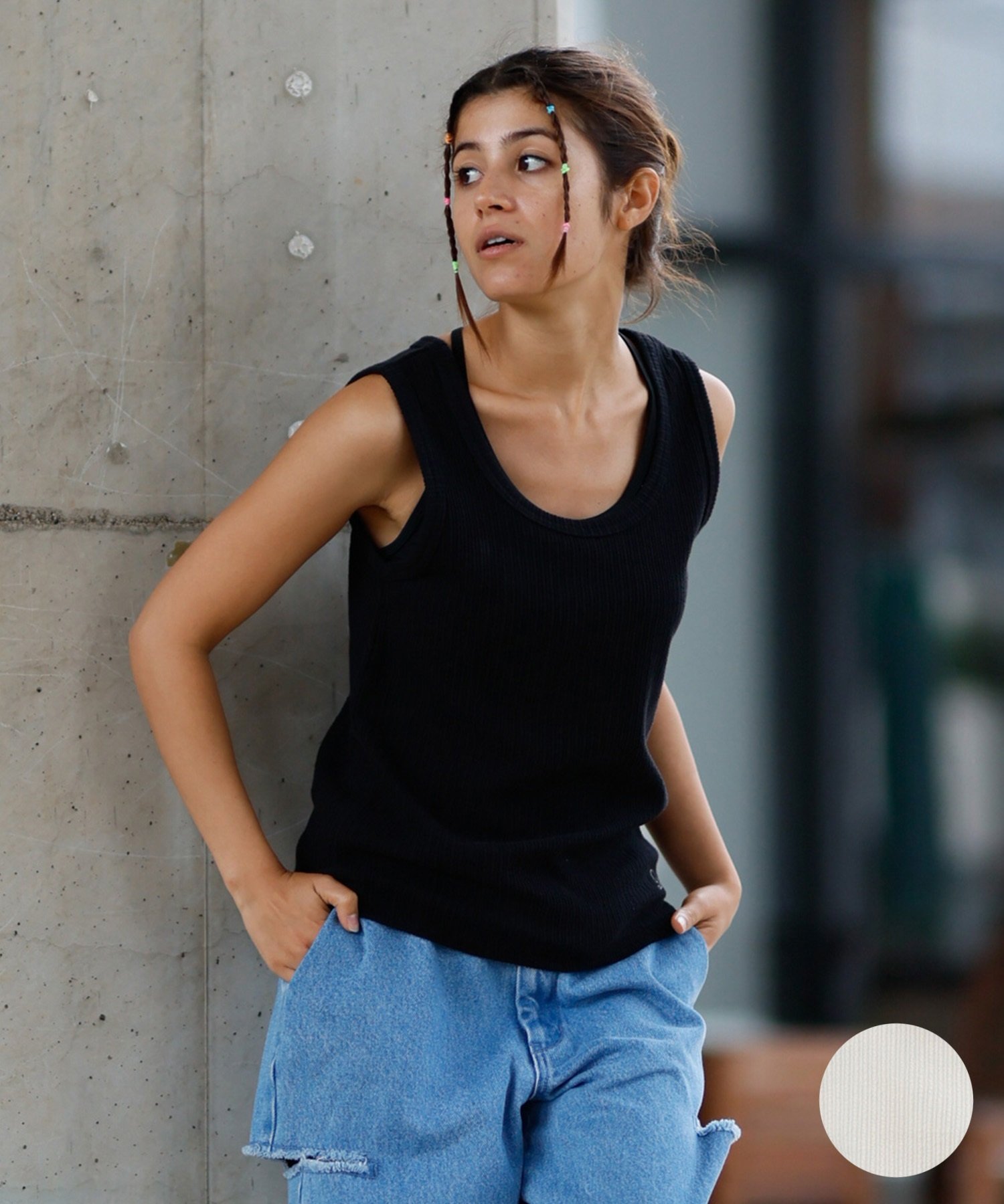 BILLABONG ビラボン タンクトップ レディース ノースリーブ 無地