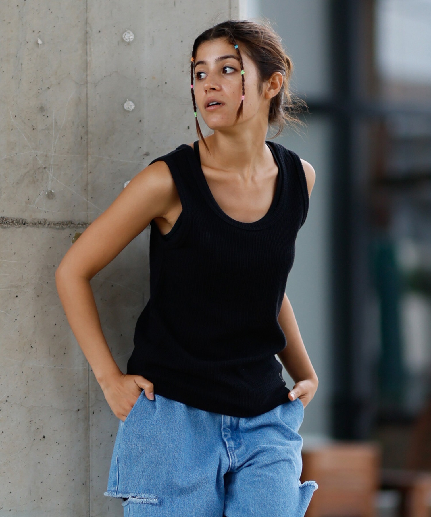 BILLABONG ビラボン タンクトップ レディース ノースリーブ 無地