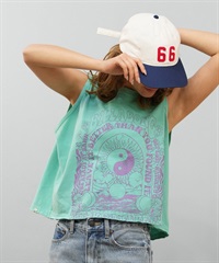 BILLABONG ビラボン タンクトップ レディース クロップド丈 ショート丈 フロントプリント BF01C-361